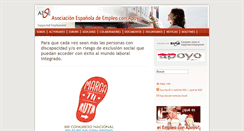 Desktop Screenshot of empleoconapoyo.org