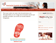 Tablet Screenshot of empleoconapoyo.org